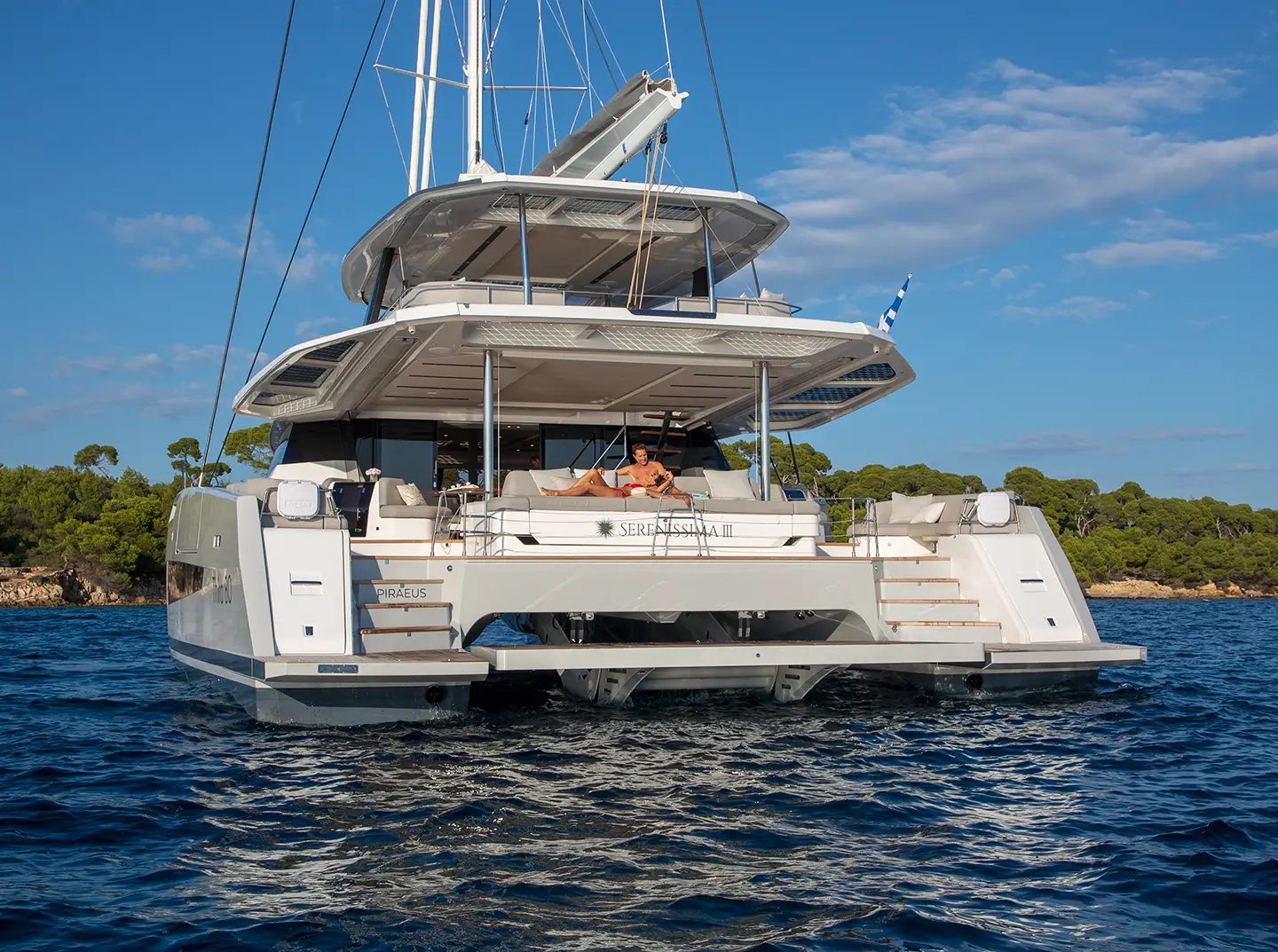 Sailing in Adriatic Sea